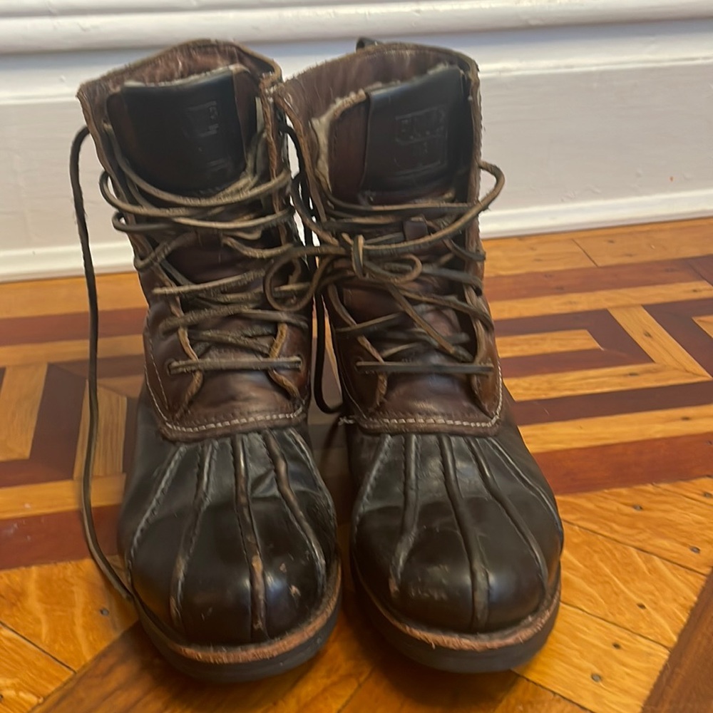 Frye duck boots